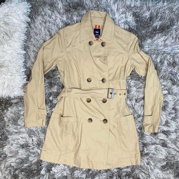 Gap Trench Coat Women size S - Picture 2 of 8